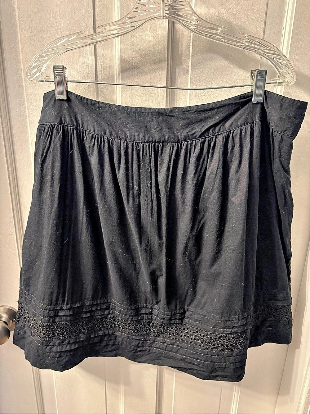 LOFT Black Skirt